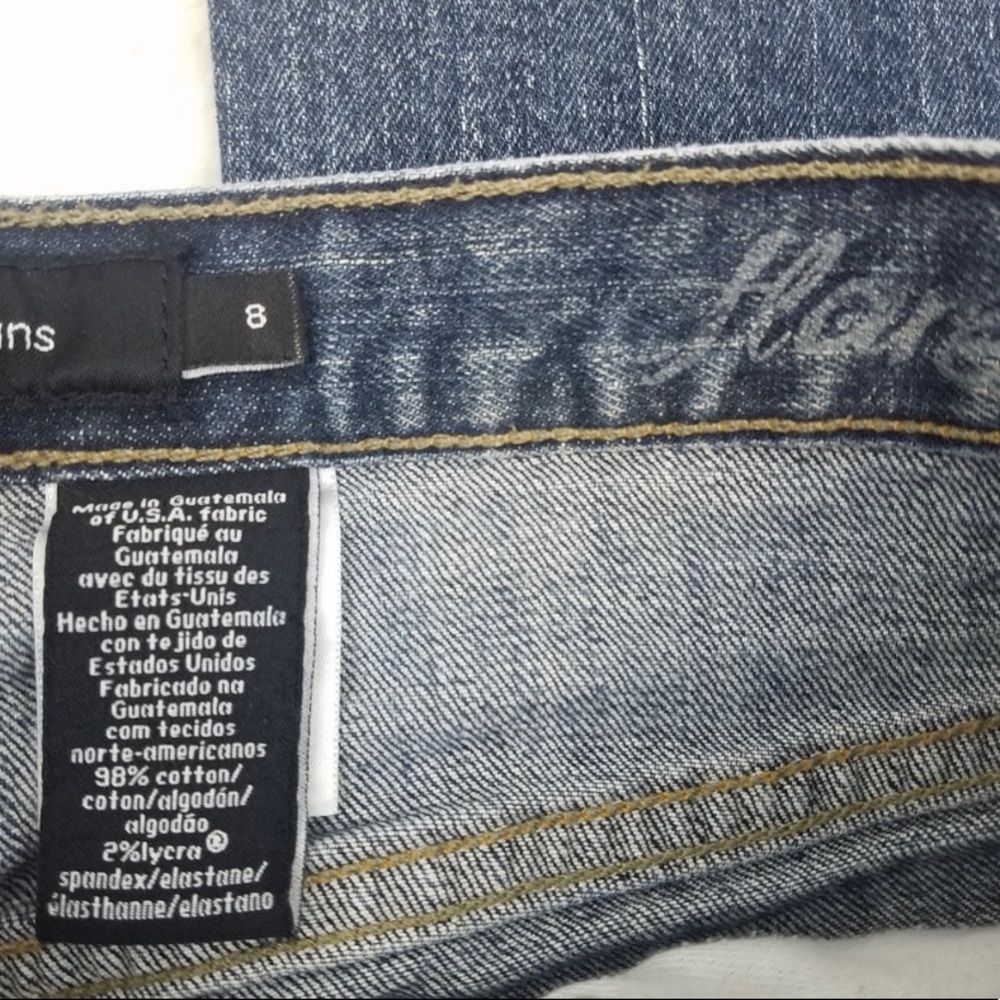 🌟3/$15🌟 Calvin Klein Blue Flare Jeans - Picture 3 of 6